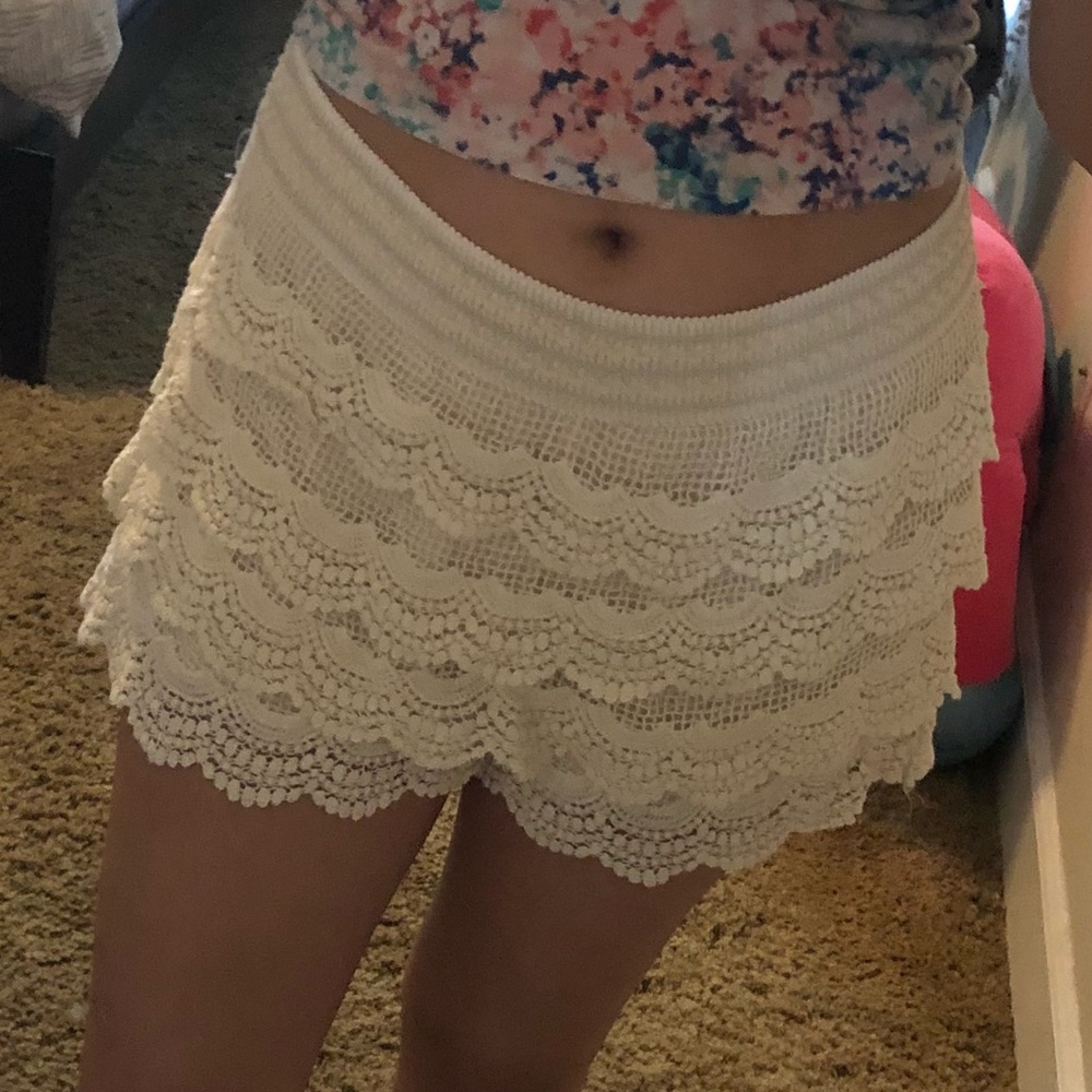 Lace shorts